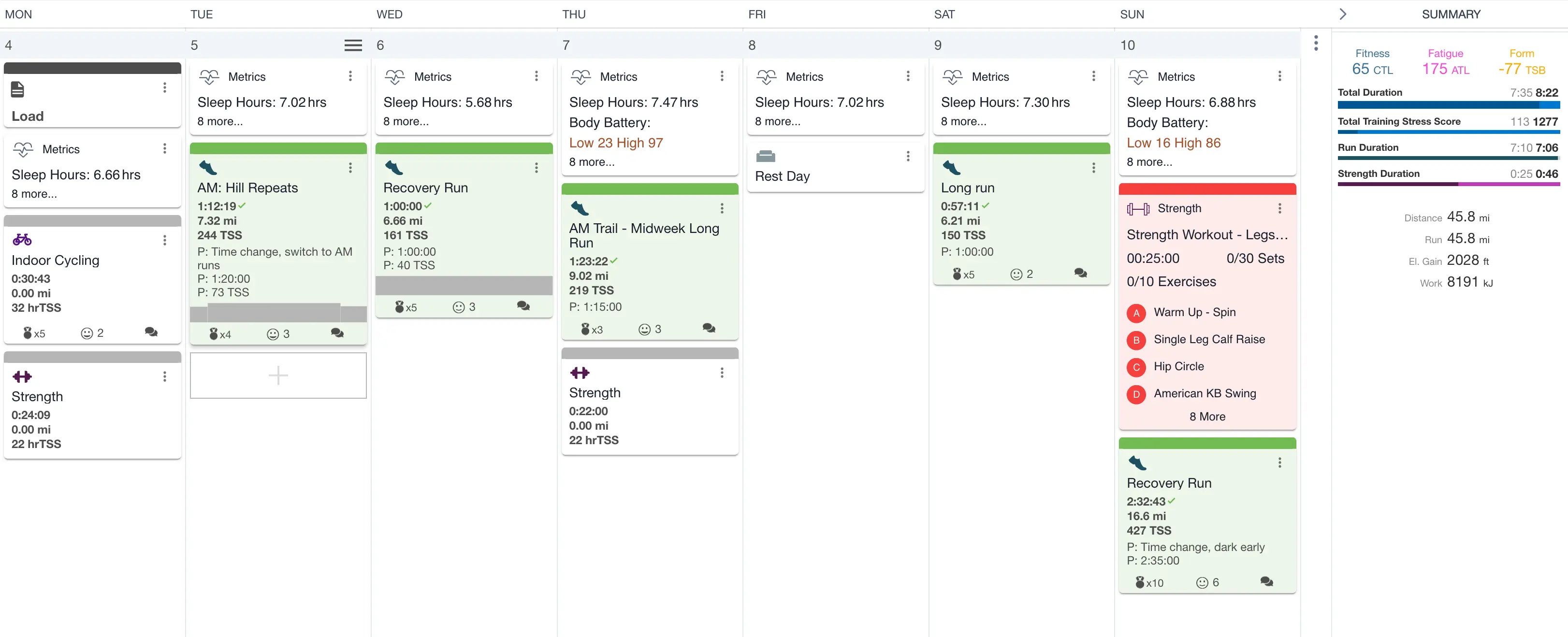 Marathon Training Log Week 8 Recap