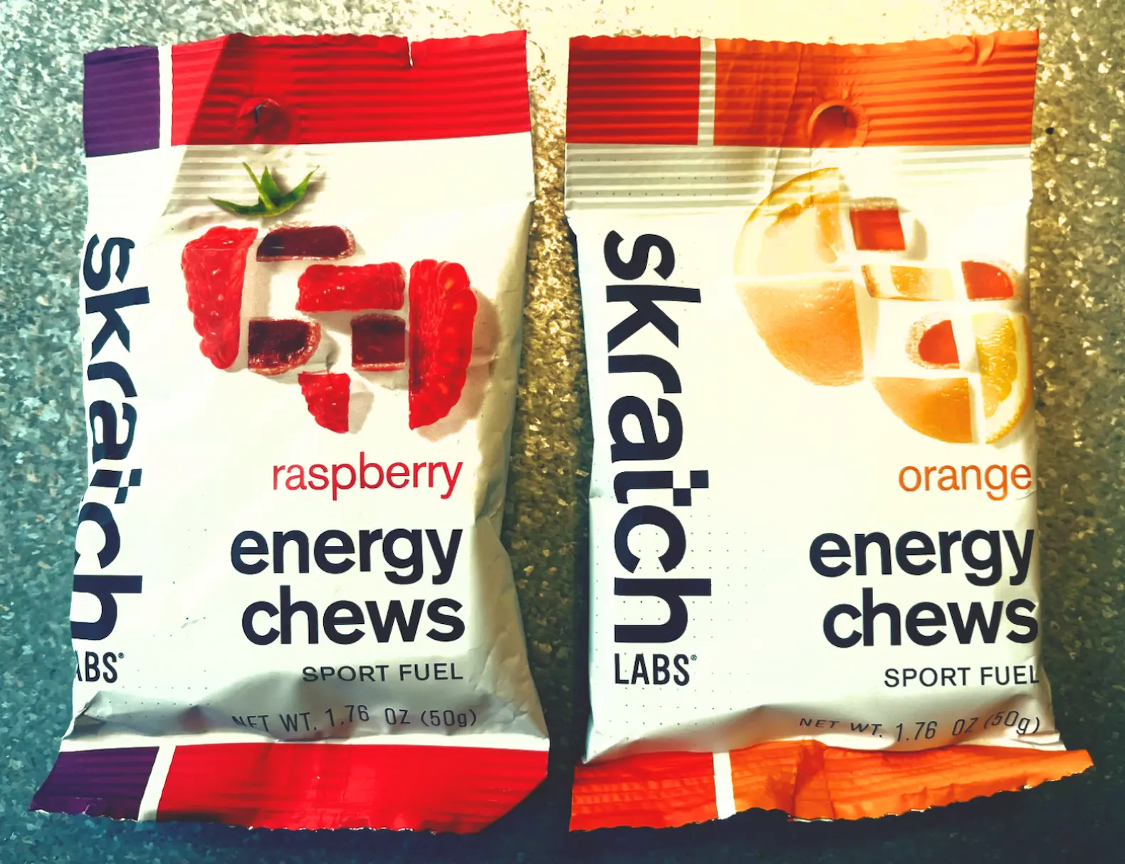 Skratch Labs Energy Chews in the Package (I prefer raspberry)